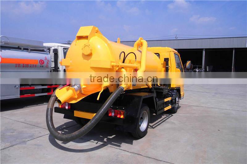 forland 4ton 4000l new sewage vacuum truck