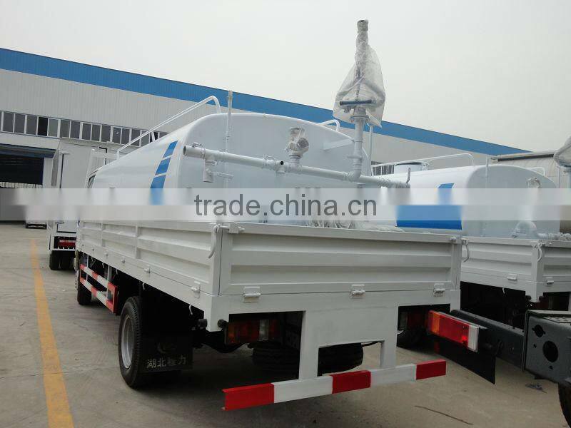 dongfeng 4x2 ranger crane truck, crane truck mounted water tank