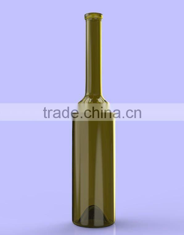 500ML/700ML High-quality Circular Frosting glass wine bottle with cap