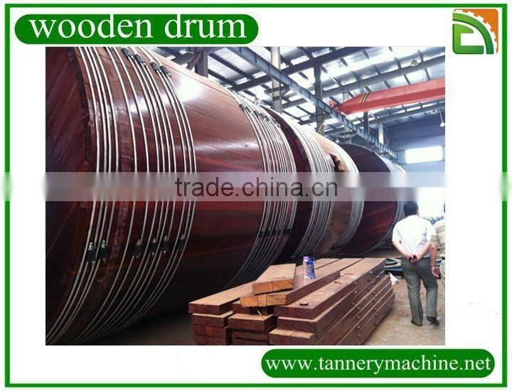 supply Overloading Wooden Drum Soaking/Liming/Tanning