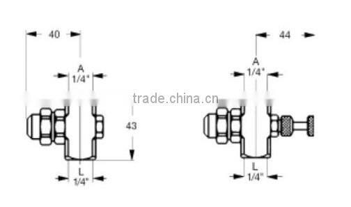 JN flat fan air atomizing spray nozzle
