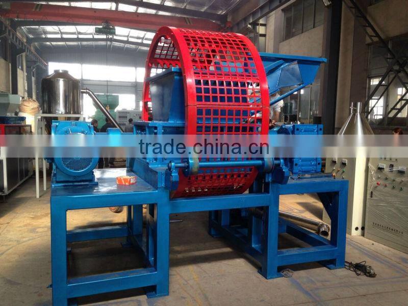 Waste Tire shredder / tyre recycling plant