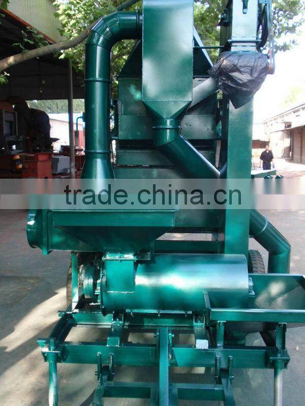 5XZC-3 Sanli seed cleaner gum maize threshing machine