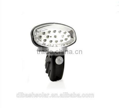 15 pcs super bright low price solar motion sensor light