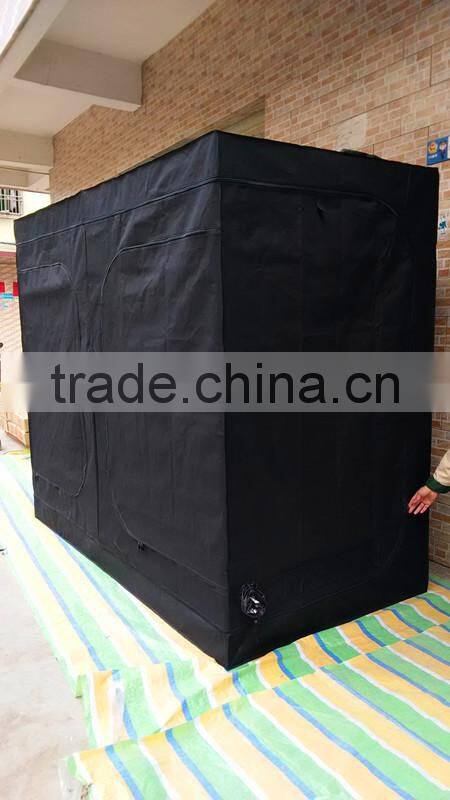 factory price hydroponic grow tent 600D mylar fabric grow tent 240*120*200CM