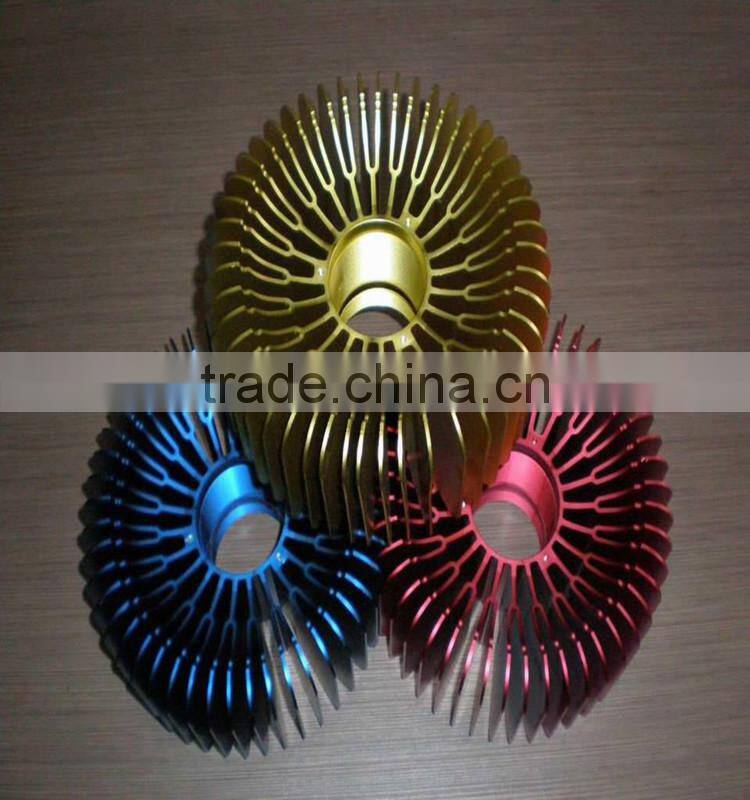 Color Custom frosted brushed anodized aluminium hollow tube