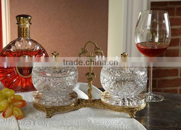 Royal Bronze Crystal Trophy, Luxury Home Decorative Trophy (BF01-0211-1)