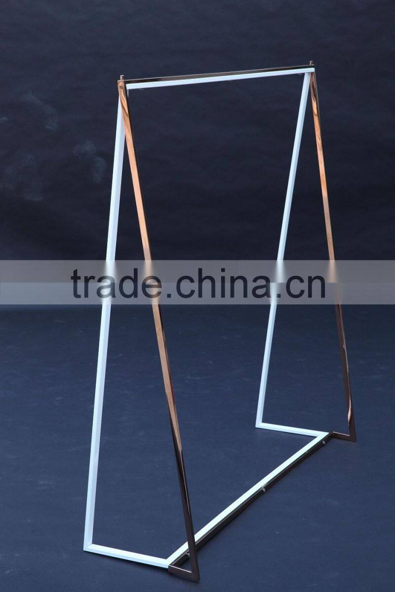 vivinature stand clothes display show rack and clothes hanger standing