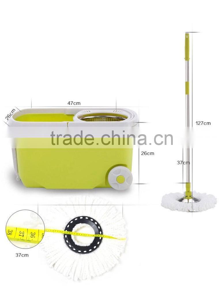 magic mop and 360 spin mop to easy portable with wheels