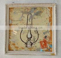 Custom printed mirror for home decor with beautiful artwork printed on mirror surface