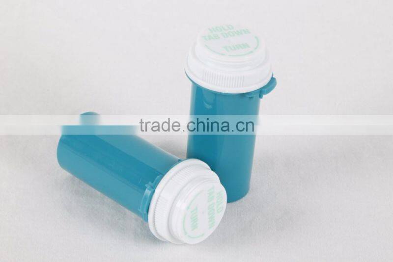 Pop Top Plastic Colorful Marijuana Vials Joint Tubes