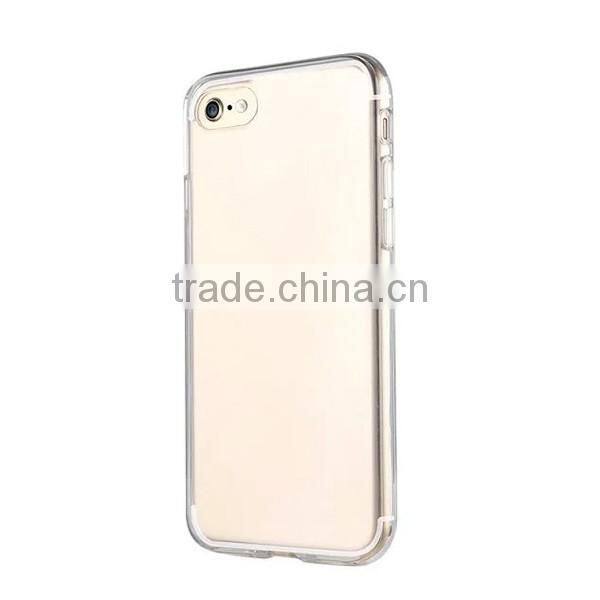 Hot selling dustproof transparent phone case for iphone7,blank TPU back case,ultrathin tpu case for iphone7