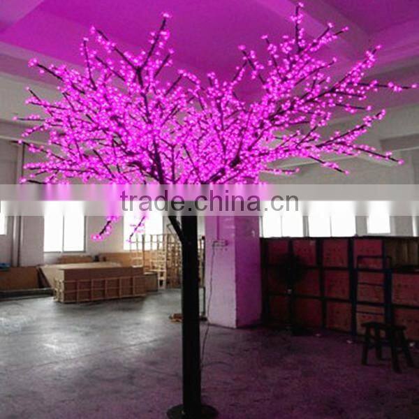 LED Lighting tree Pink LED sakura fake plastic trees