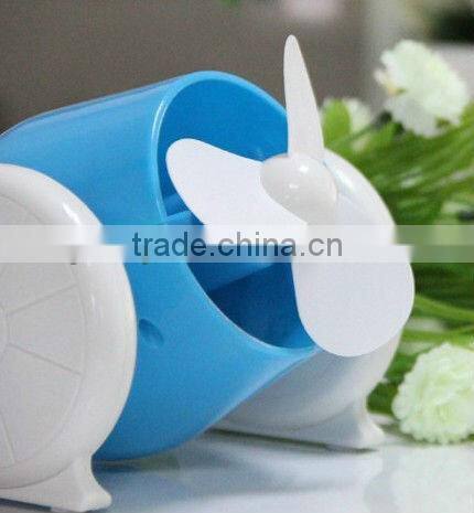 supply fashion Cannon USB battery dual-purpose mini fan