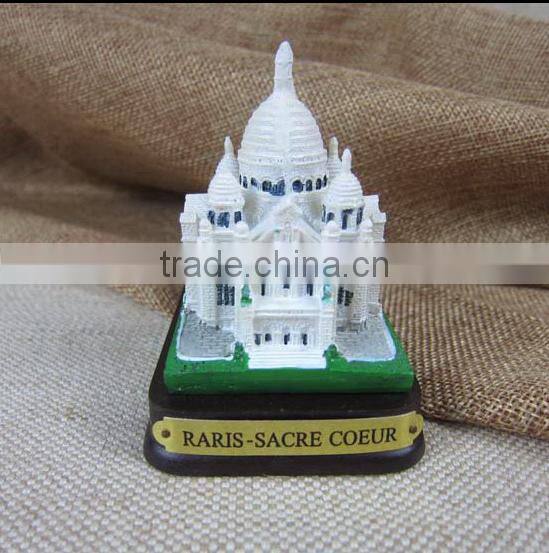 Resin building model Paris Sacre Coeur germany paris souvenir