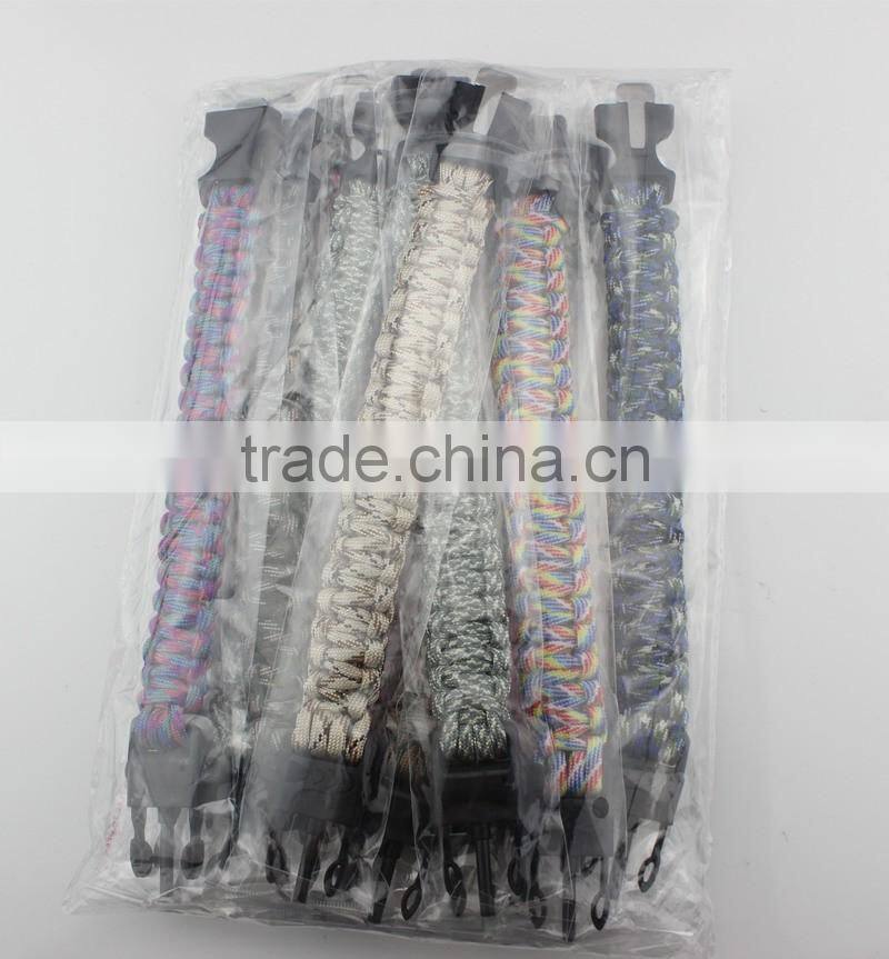 latest design wholesale 350 4 in1 paracord bracelet clasp