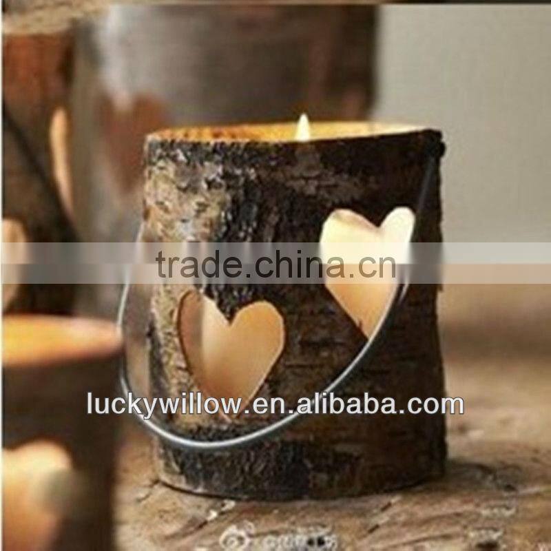 wood flowerpot eco-friendly with hollow pattern new product