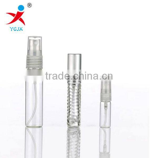 High-end portable glass spray bottle/small spray mist perfume bottle/travel necessary cosmetic repackaging spray bottle