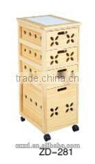 2016 hot selling cheap wooden cabinets with drawers