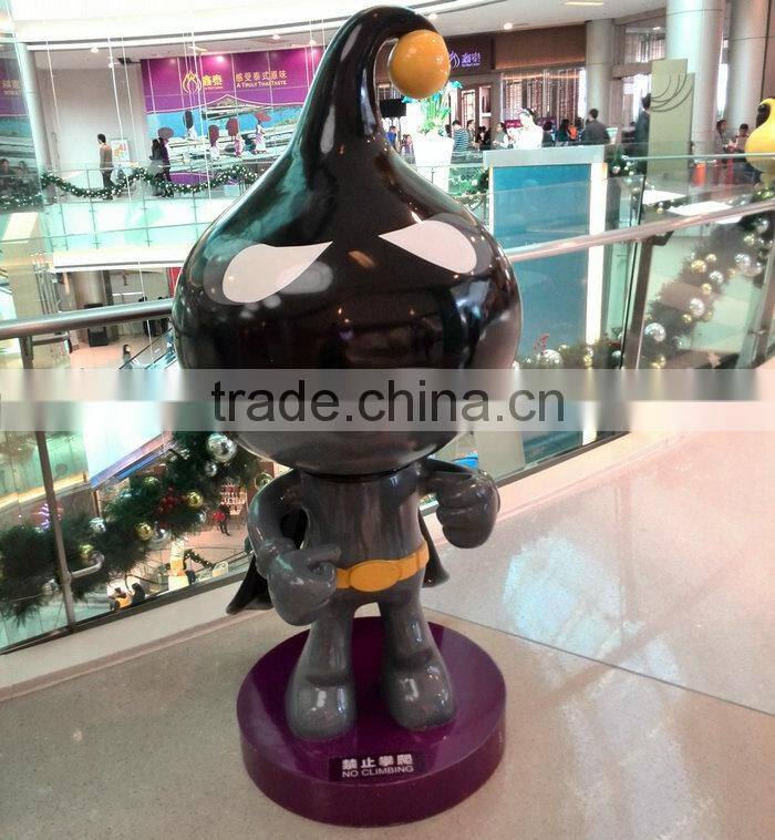 Superman cartoon figure mascot for shopping mall