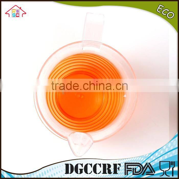 NBRSC set of 5 pcs plastic ps cold water jug spiral drinking water kettle tea pot water jug with cups