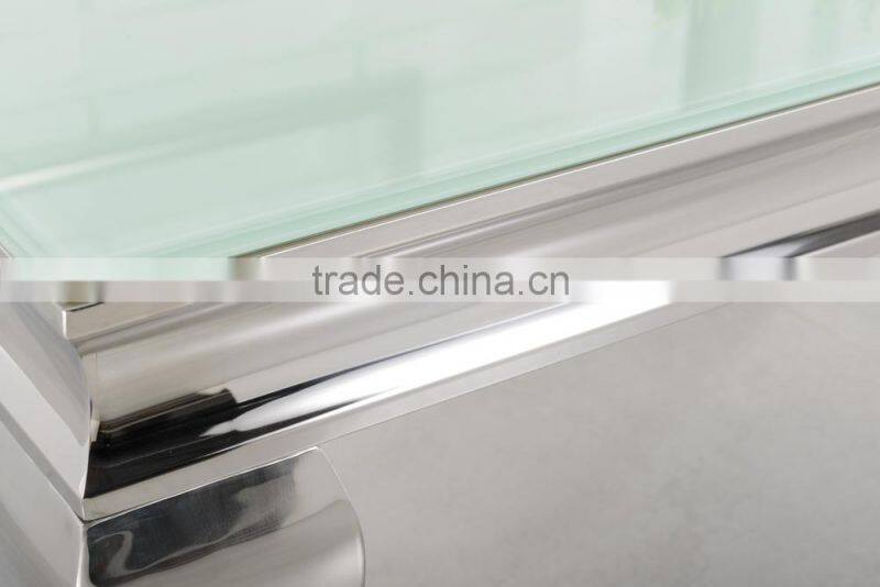 C8028 living room furniture centre glass table design