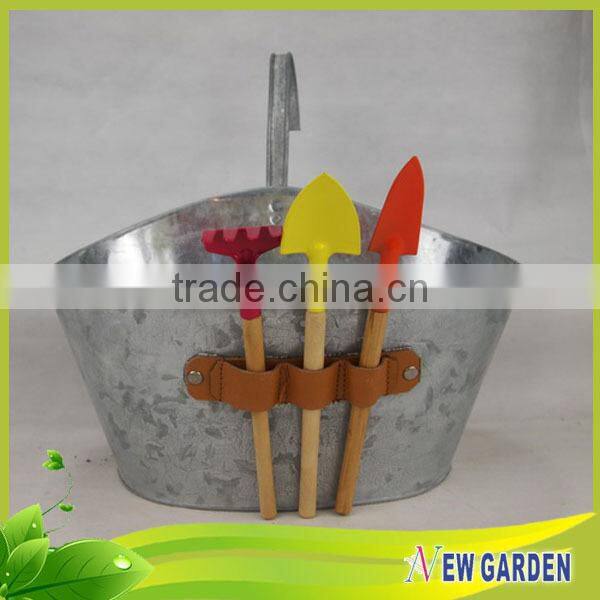 Latest design custom outdoor metal planters waterproof large flower pot