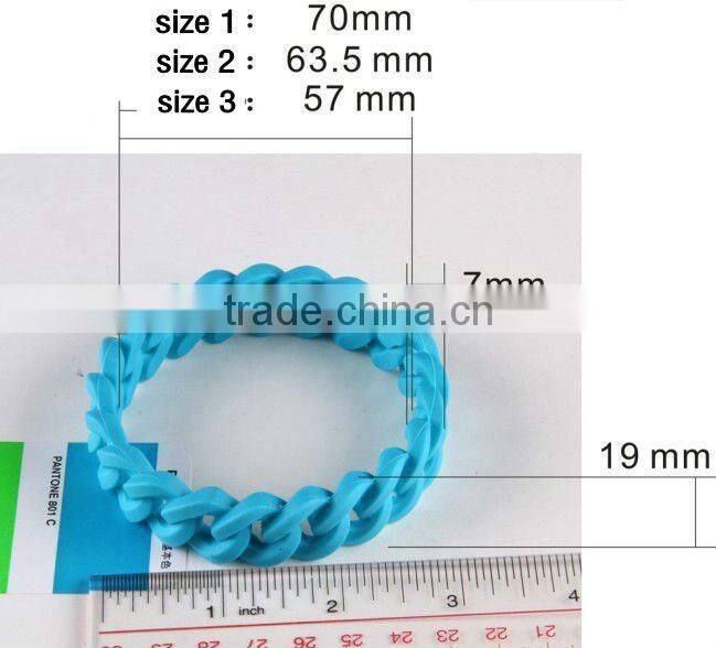 Ink Injected Bracelets silicone wristband