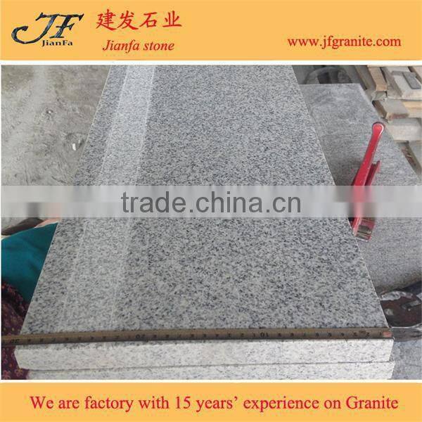 Hubei G603 Granite outdoor stair steps polished anti-slip Cheap granite steps for stair
