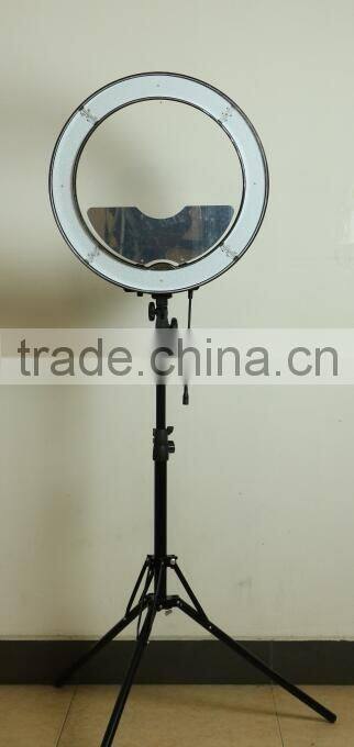 18" RING LIGHT Dimmable Camera Photo/Video 18 inches/48 centimeters Outer 55W 240 Pieces LED SMD Ring Light 5500K Dimmable Ring