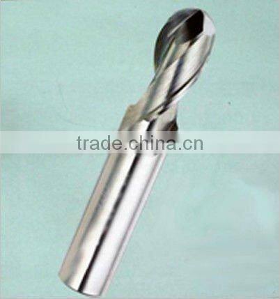 Solid Carbide Two Flute Spiral Ball Nose bit