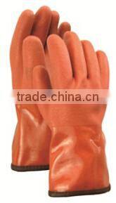 glove anti-temperature -50 centigrade winter PVC coated glove