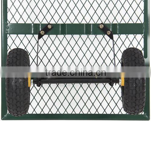320KG mesh hand carts with four wheels TC1840H garden Mesh Hand Carts