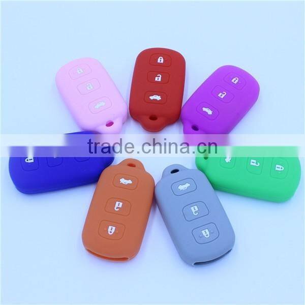 For TOYOTA 4Runner Sequoia Matrix Remote Keys jackets with panic buttons silicone key bags