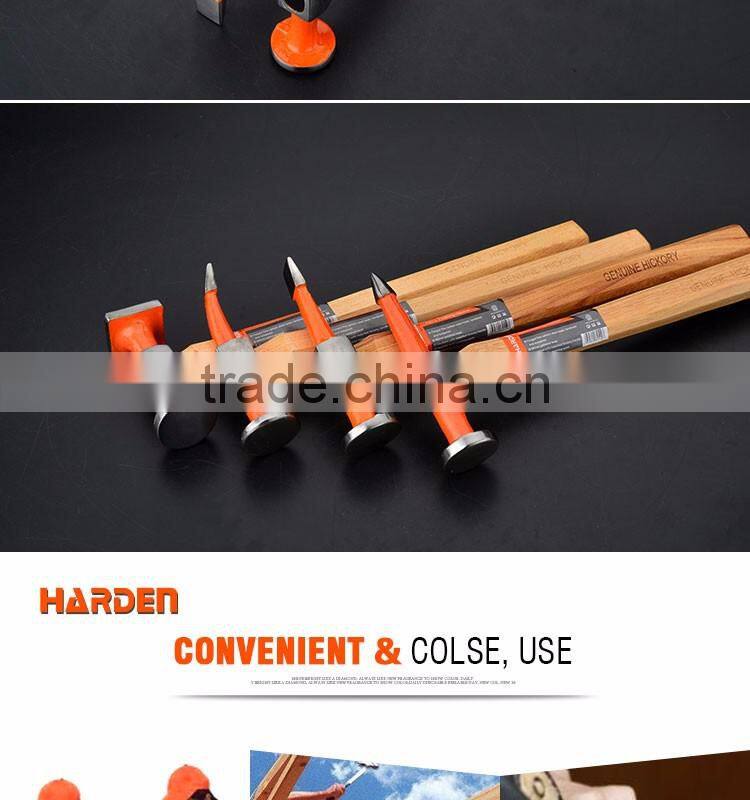 Professional Straight Pein And Finishing Hammer With Hickory Handle