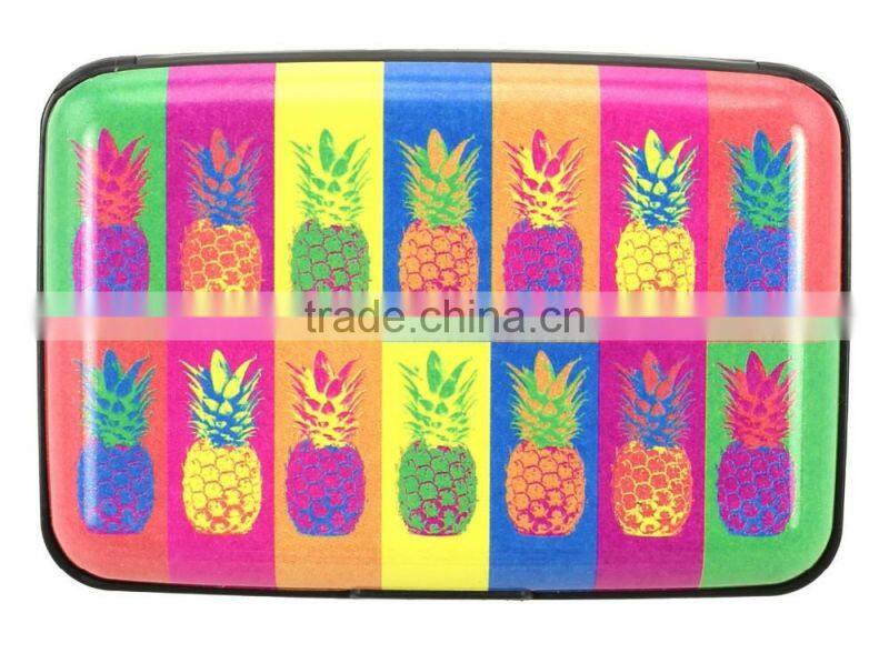 Waterproof Credit Card Wallet Holder Aluminum Metal Pocket Case Box