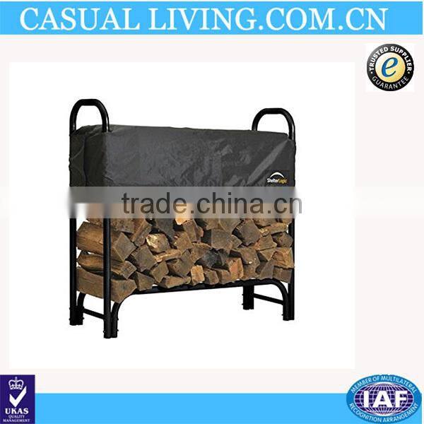 Backyard Storage Series Covered Firewood Log Rack