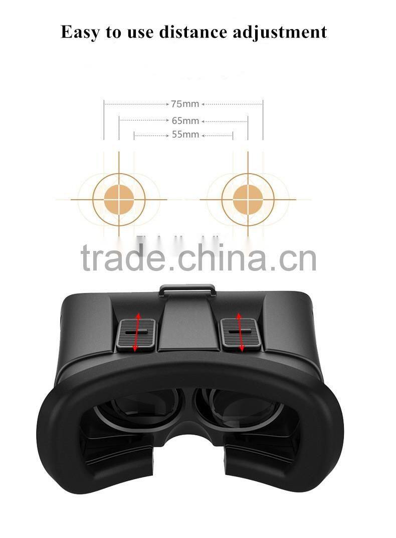 New VR glasses here virtual reality goggles mirror mobile phone 3 d glasses vrbox storm helmet