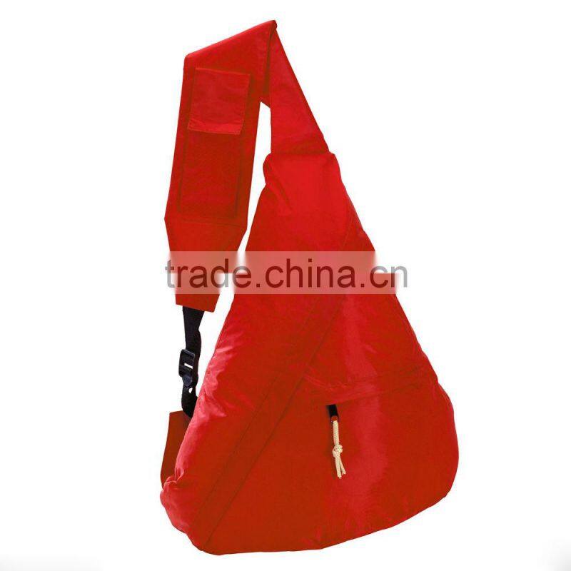 OEM professional high quality practical single shoulder bag/Triangle single shoulder bag/cheap sling bag