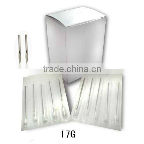 Sterile Body Piercing Needles 12,13,14,15,16,18,20G For Navel Ear Nose Lip