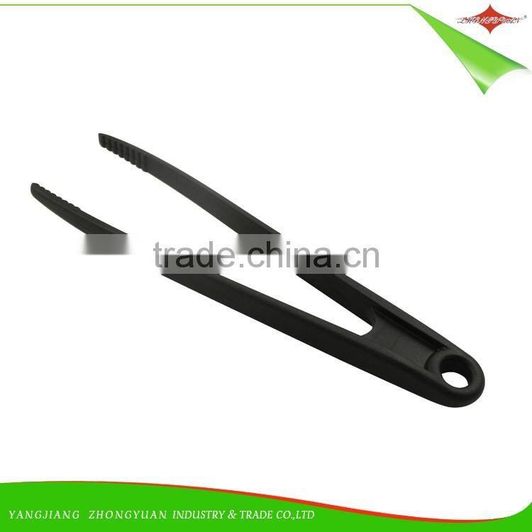 ZY-H3019 food grade Nylon tweezer food Service tong kitchen utensils BBQ tong