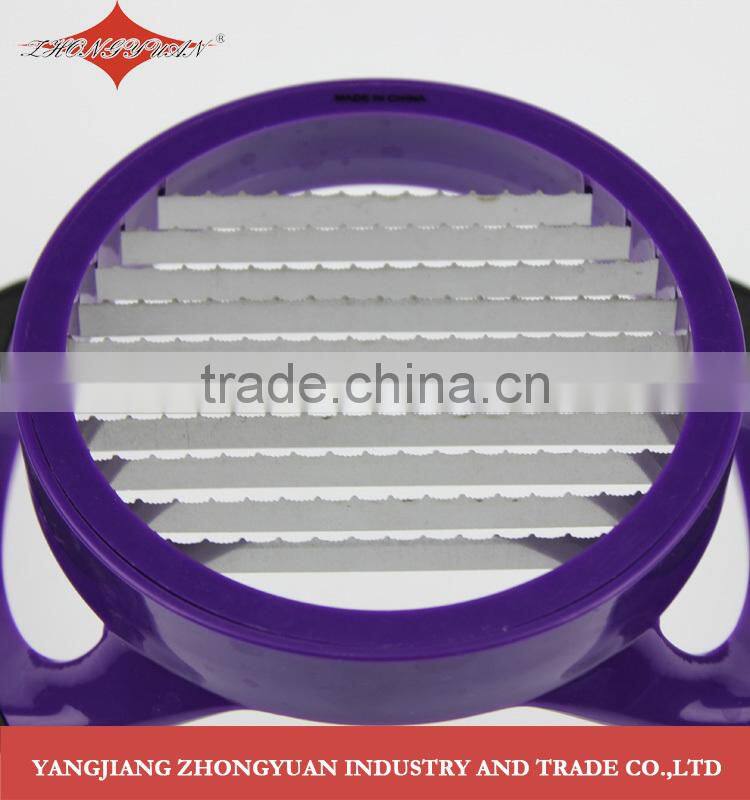 Hot selling Stainless steel fruit tools potato slicer with good grip