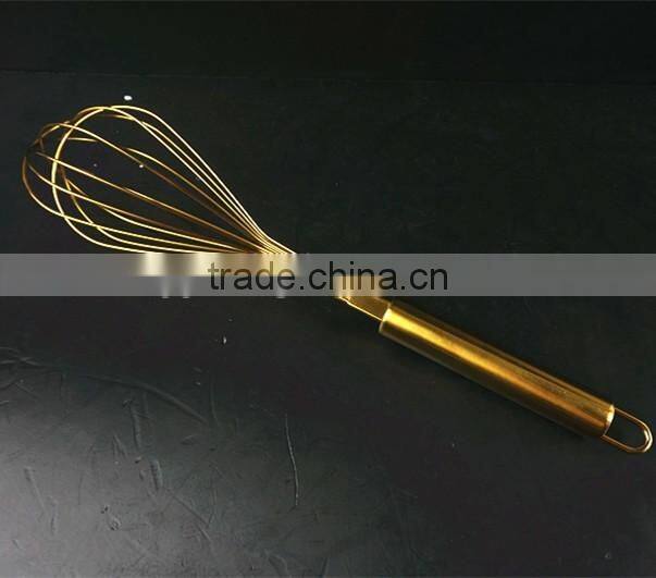 37050 6 wire stainless steel Whisk with stainless steel handle