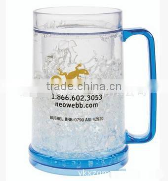Gel Freezer Mug; ice cup ;Mark cup
