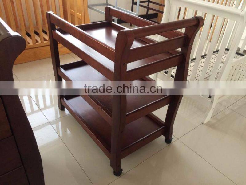 Qing dao Eco-friendly wooden baby crib for sales