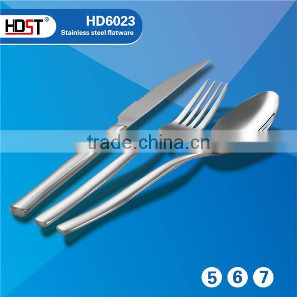 13pcs stainless steel high grade cutlery set used restaurant and hotel
