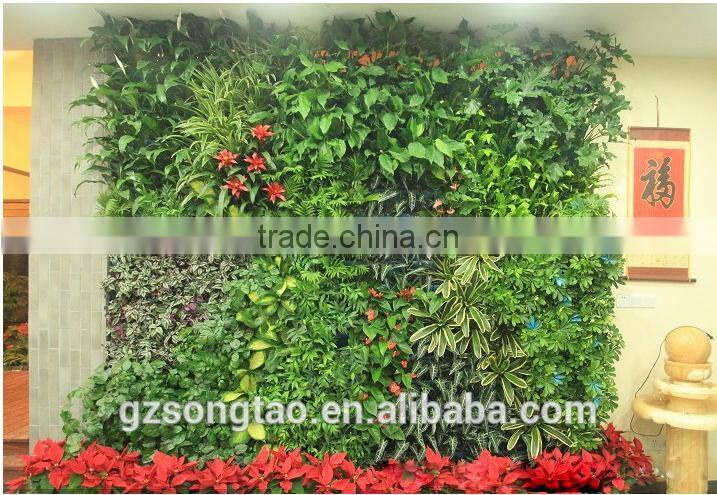Hot selling artificial plant wall artificial green wall artificial indoor grass wall for decoration