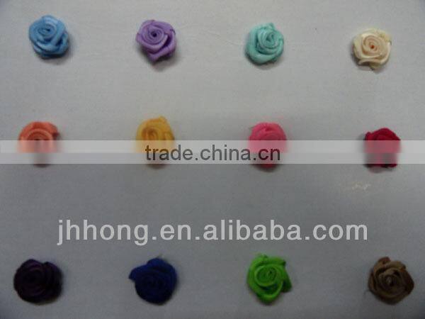 Fabrics accessories rose flower for the decoration of shoes/clothes/hair accessory
