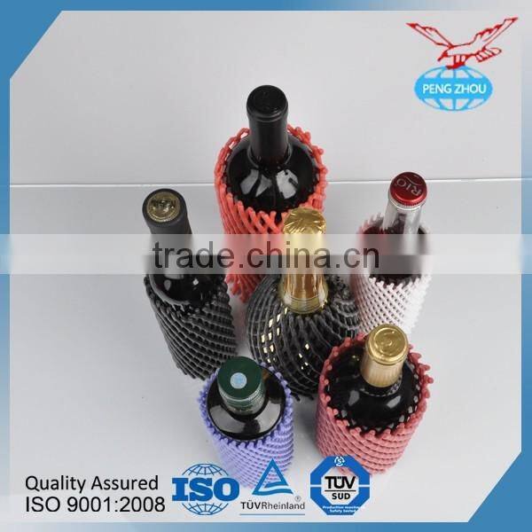 Factory Directly Fda Test Wine Bottle Foam Sleeve Net