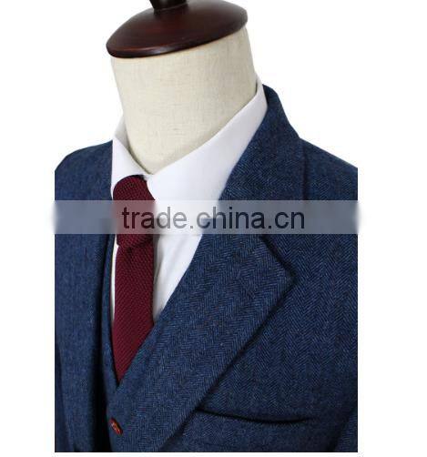 2016 Gentleman Style Custom Made Men Suits Tailor Suit Blazer 3 Piece (Jacket+Pants+Vest)